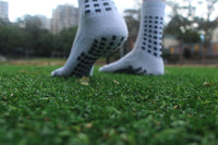 White Grip Socks