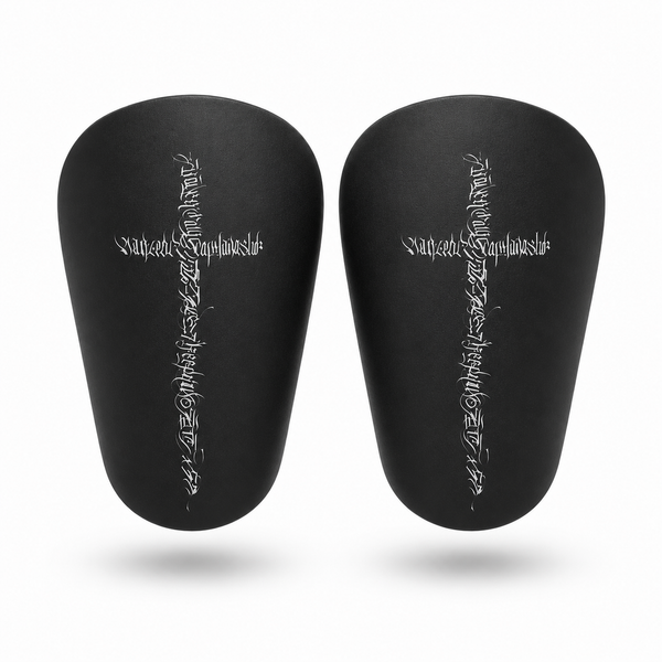 Tifo Shin Pads — Scripture (Black)